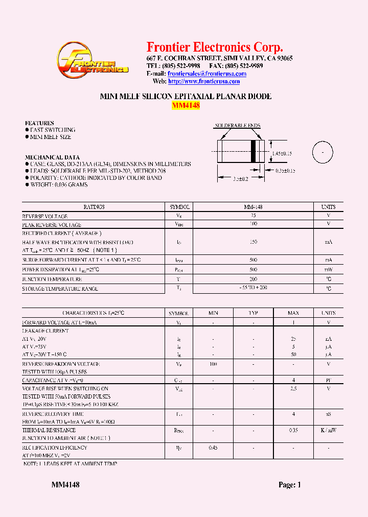 MM4148_4595798.PDF Datasheet