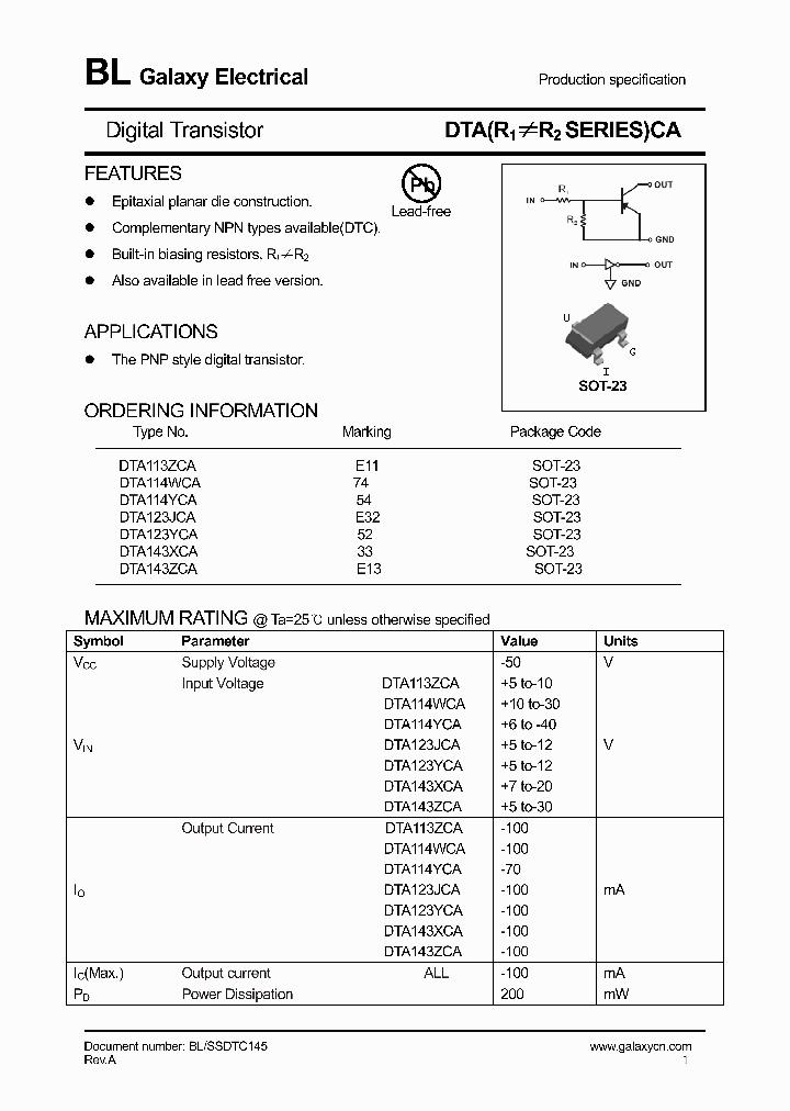 DTA123JCA_4595814.PDF Datasheet