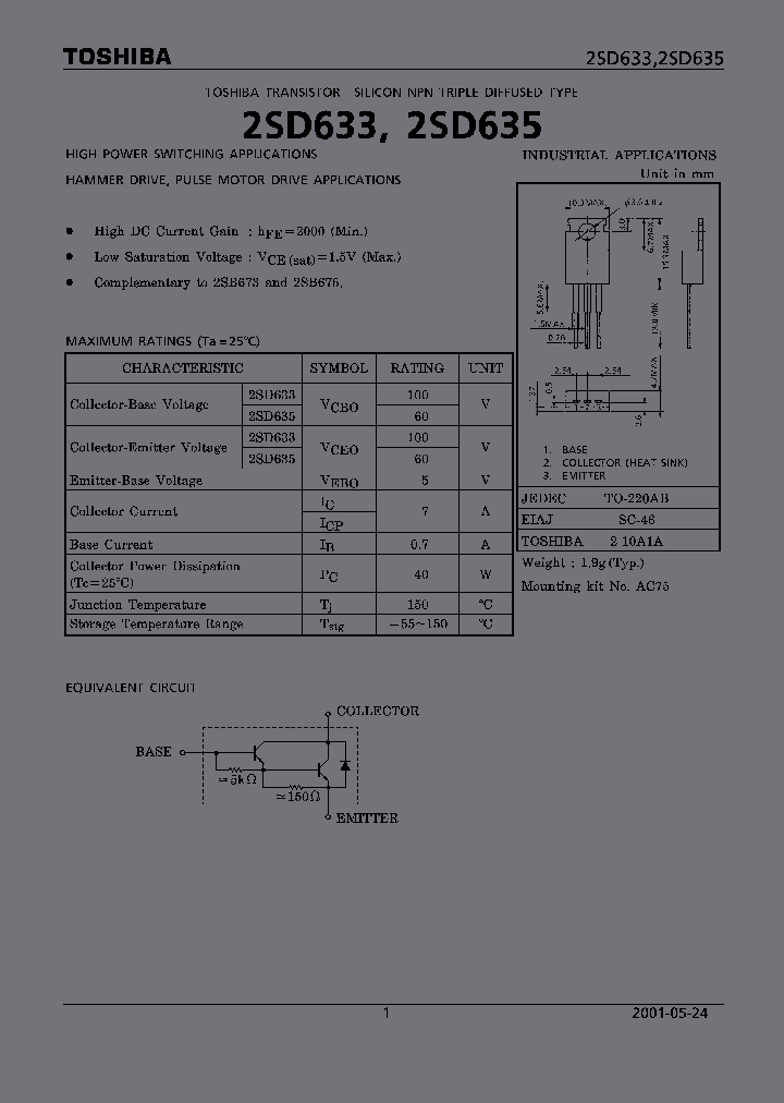 2SD633_4597894.PDF Datasheet