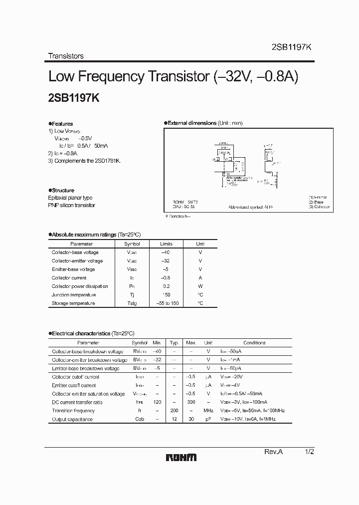 2SB1197K_4599278.PDF Datasheet