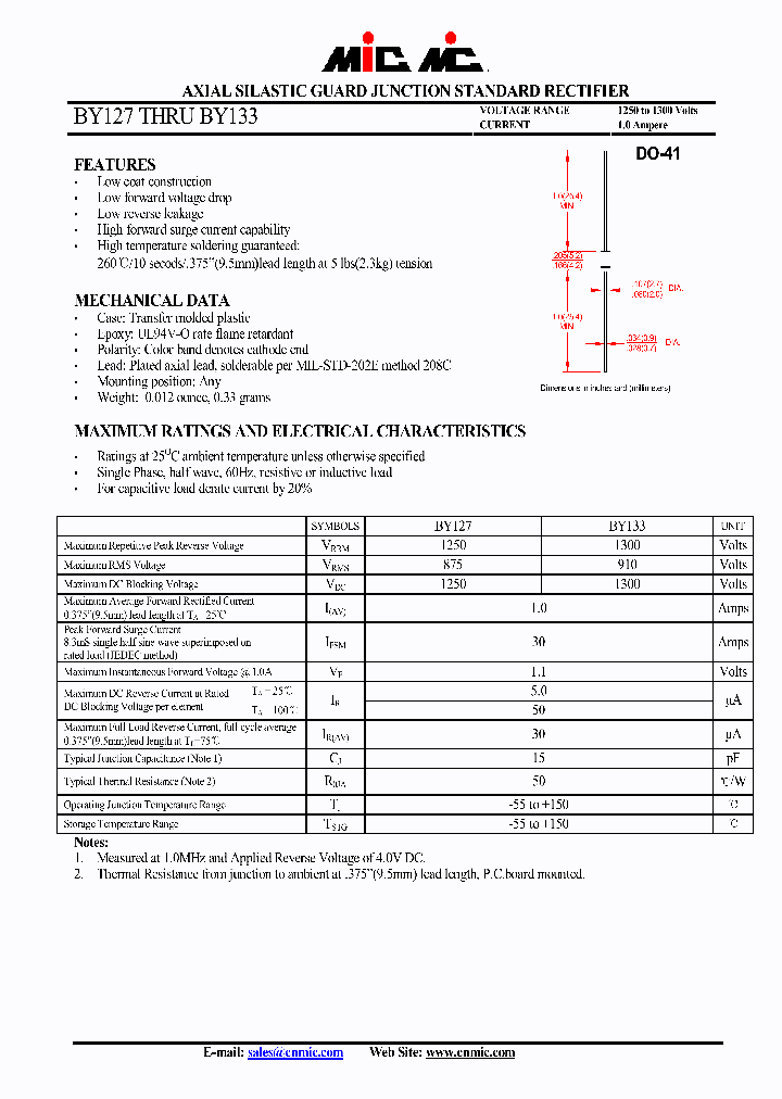 BY127_4600500.PDF Datasheet