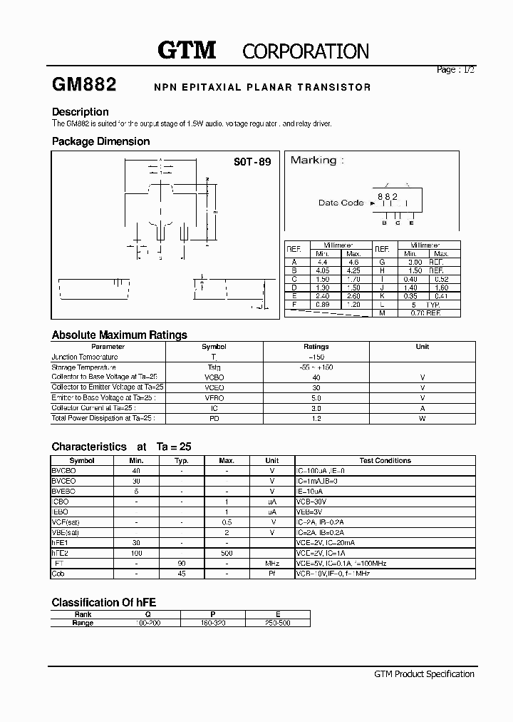 GM882_4602637.PDF Datasheet