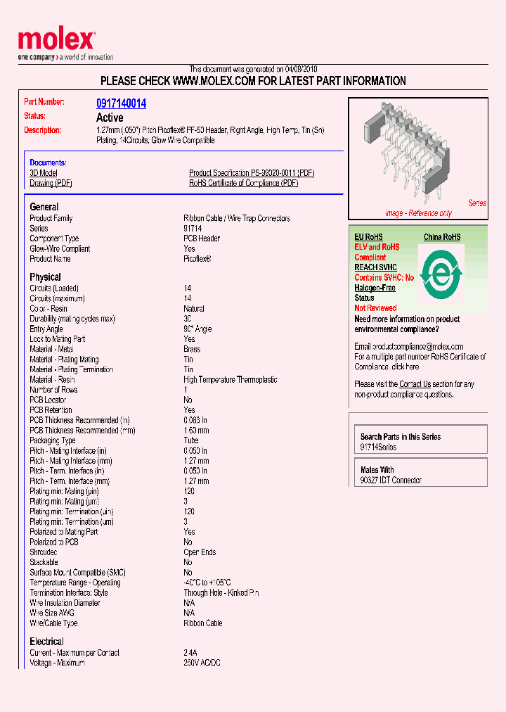91714-0014_4614513.PDF Datasheet