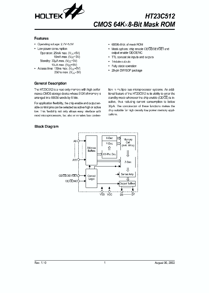 HT23C512_4627535.PDF Datasheet