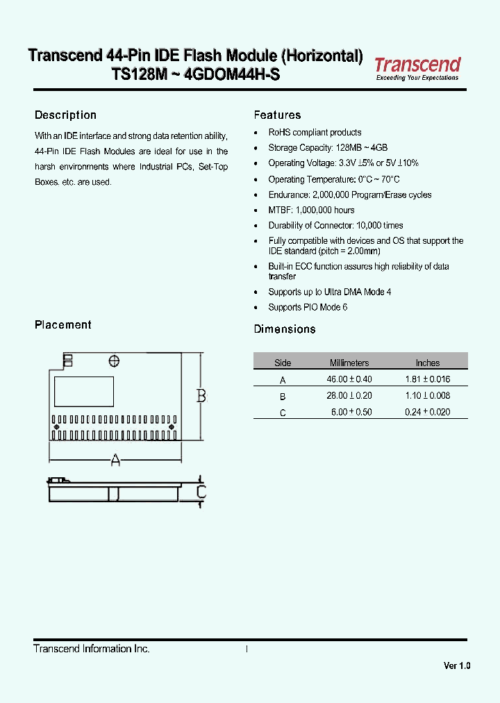TS128MDOM44H-S_4628065.PDF Datasheet