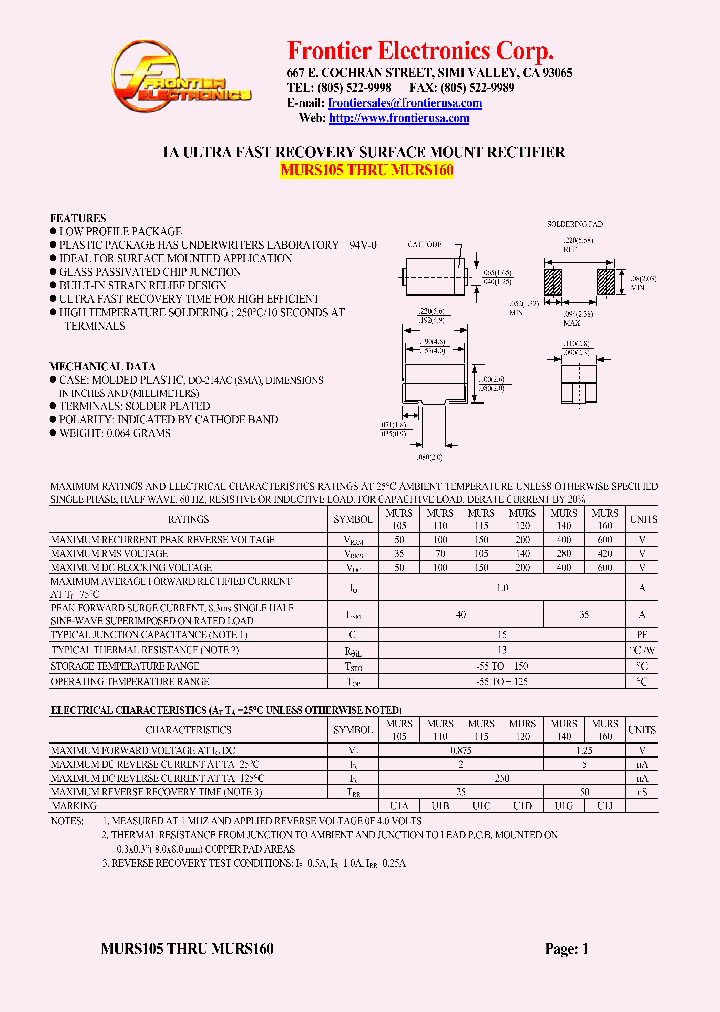 MURS110_4628168.PDF Datasheet