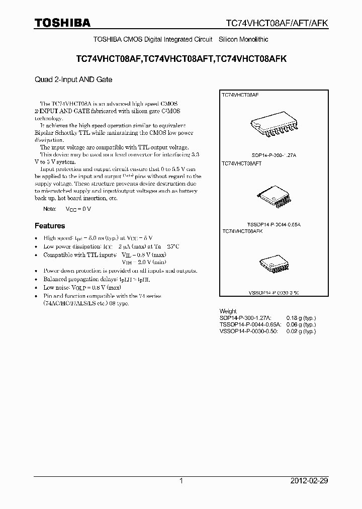 TC74VHCT08AFK12_4629821.PDF Datasheet