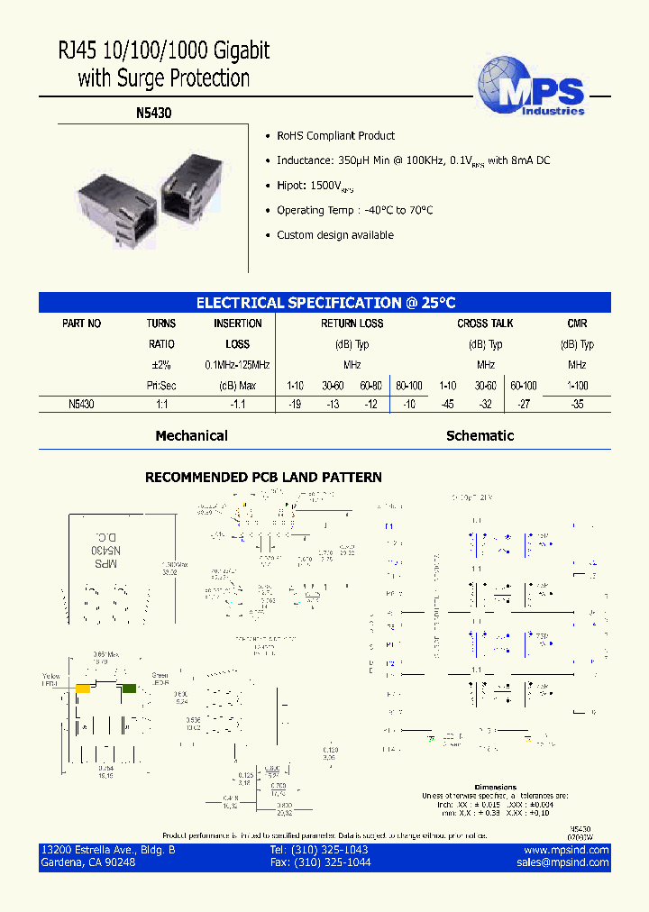 N5430_4634466.PDF Datasheet