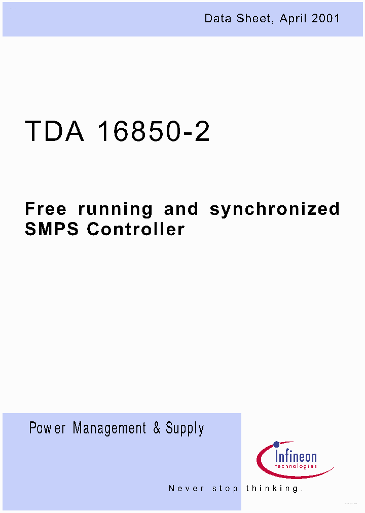 TDA16850-2_4635510.PDF Datasheet
