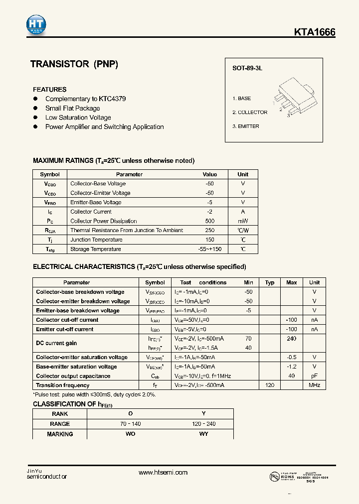 KTA1666_4644668.PDF Datasheet