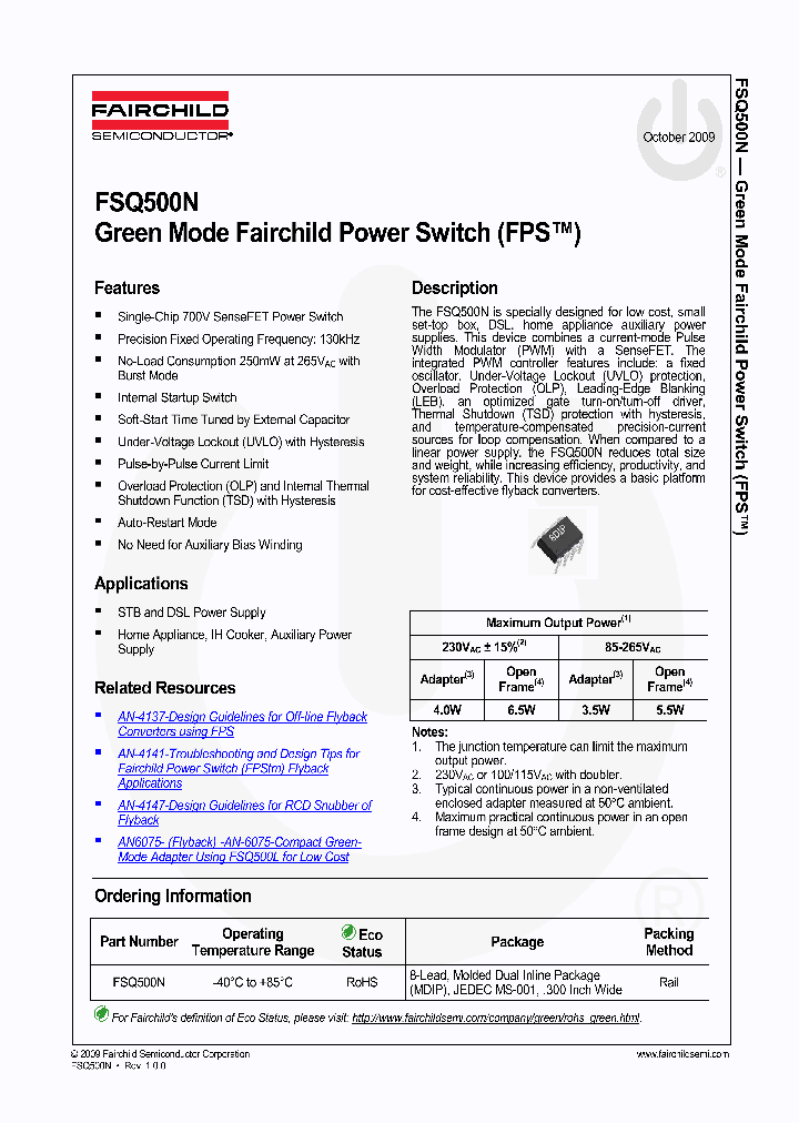 FSQ500N_4653820.PDF Datasheet