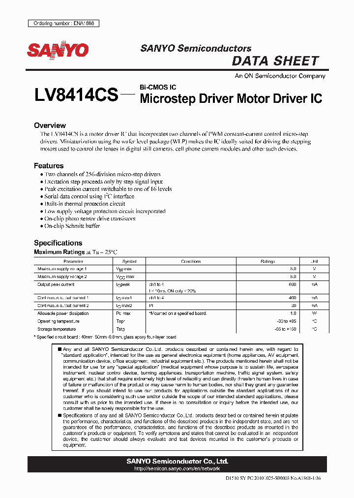 LV8414CS_4654398.PDF Datasheet