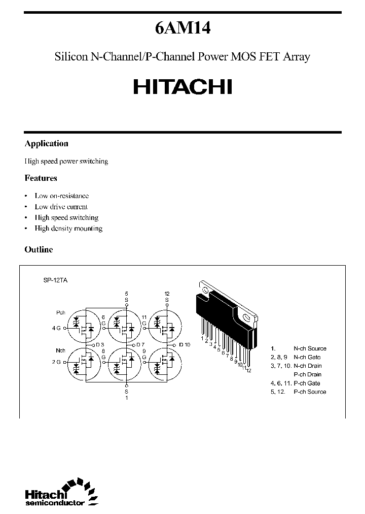 6AM14NCHPCH_4657634.PDF Datasheet