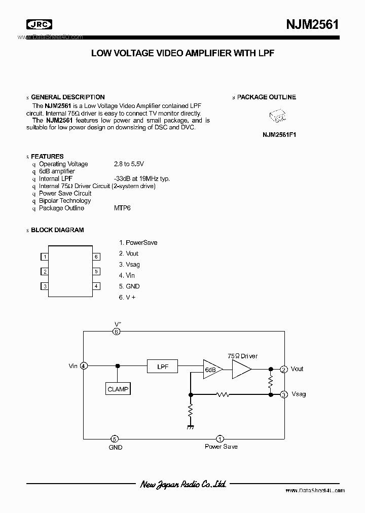 NJM2561_4658627.PDF Datasheet