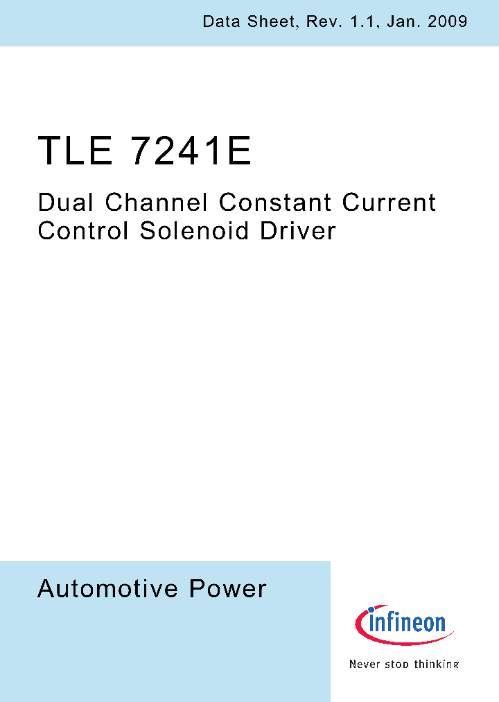 TLE7241E_4669752.PDF Datasheet