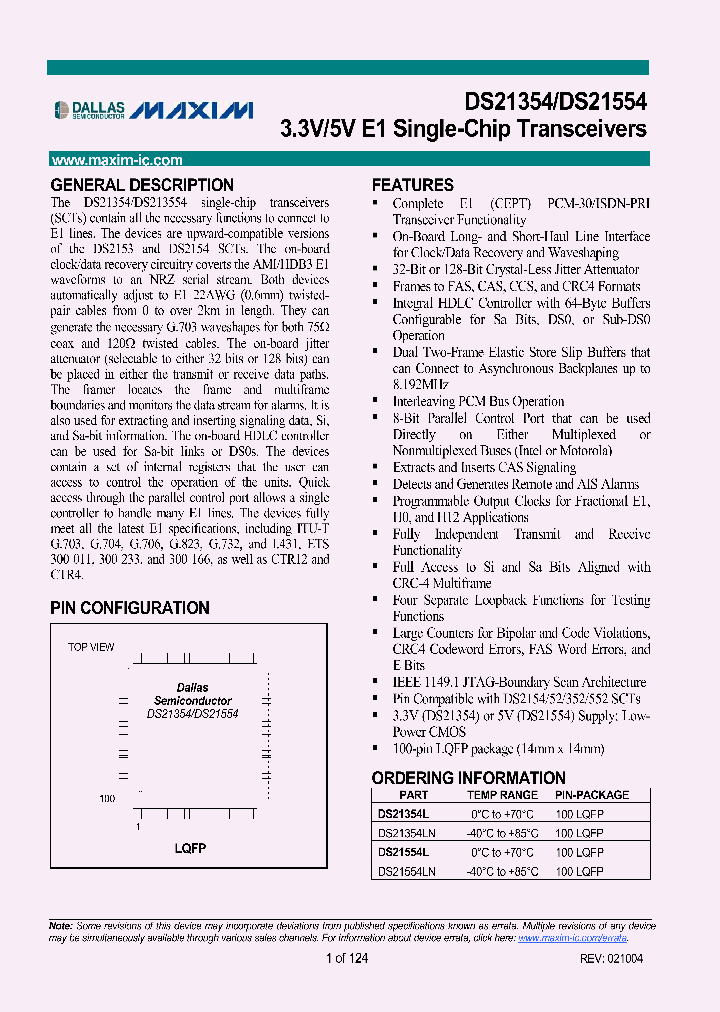 DS21554L_4675499.PDF Datasheet