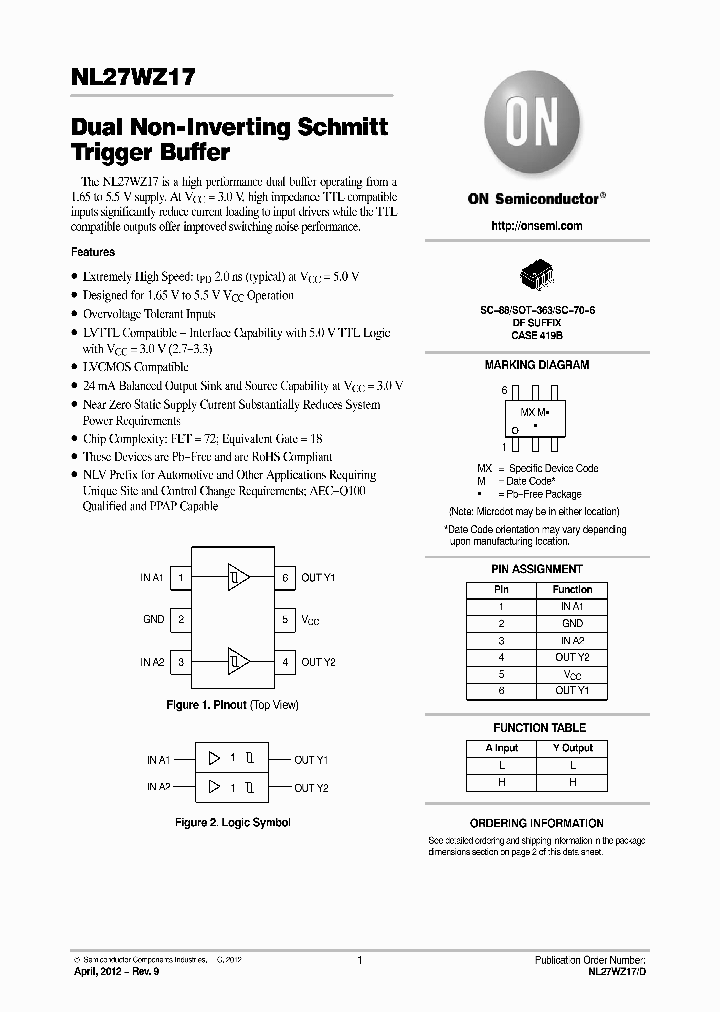 NLV27WZ17DFT2G_4682852.PDF Datasheet