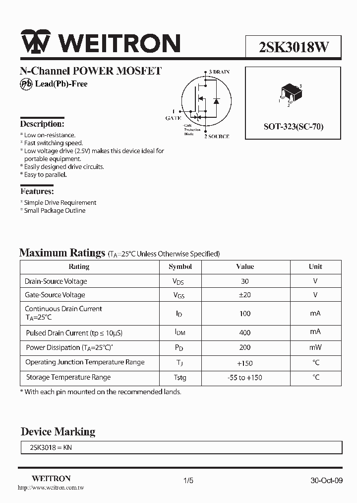 2SK3018W_4684721.PDF Datasheet