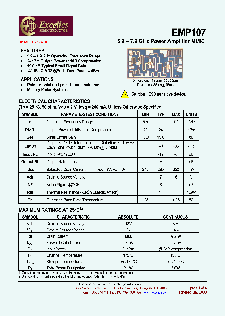 EMP107_4703983.PDF Datasheet