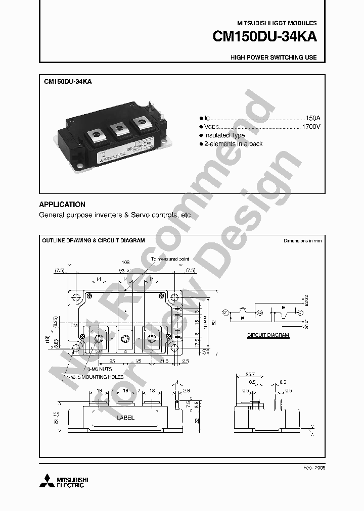 CM150DU-34KA11_4705658.PDF Datasheet