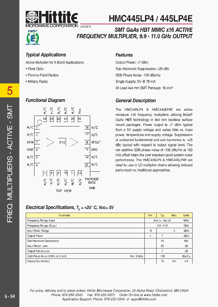 HMC445LP4E_4713901.PDF Datasheet