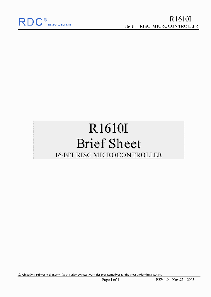 R1610I_4713999.PDF Datasheet