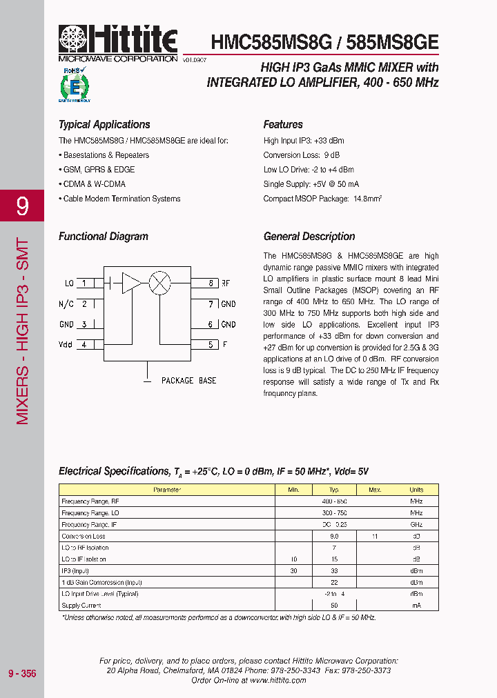 HMC585MS8G08_4715274.PDF Datasheet