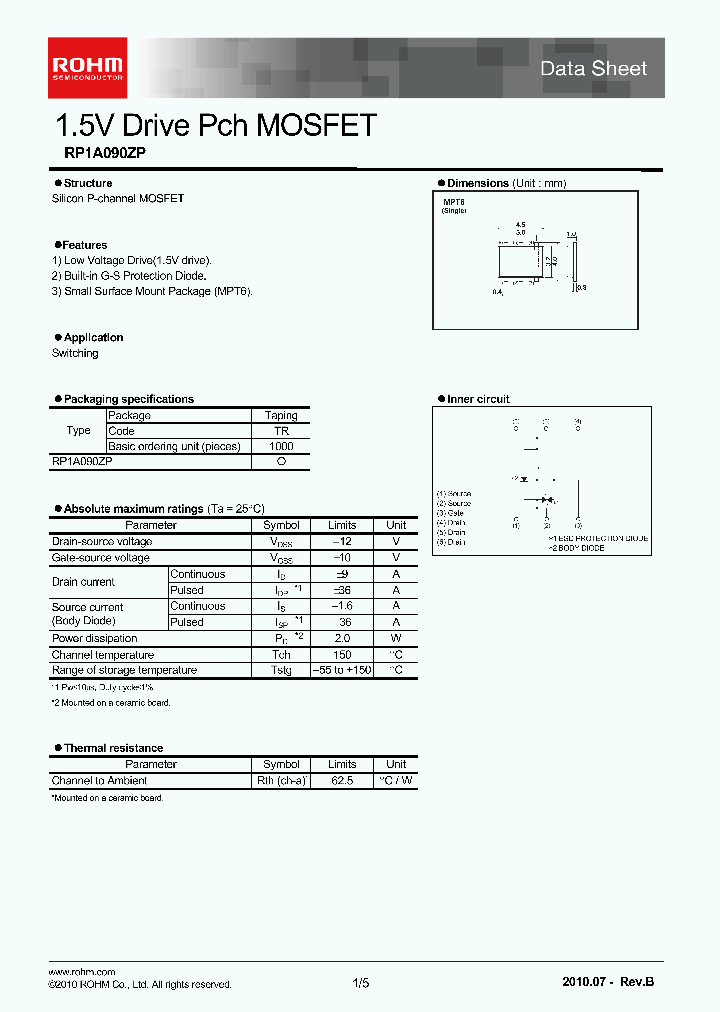 RP1A090ZP1007_4716067.PDF Datasheet