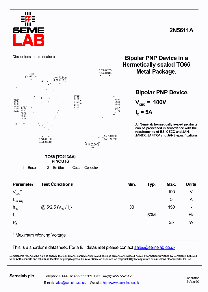 2N5611A_4717827.PDF Datasheet