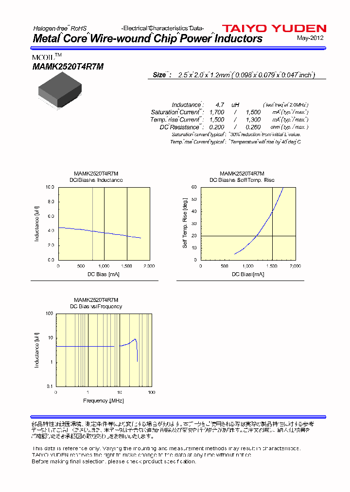 MAMK2520T4R7M_4718677.PDF Datasheet