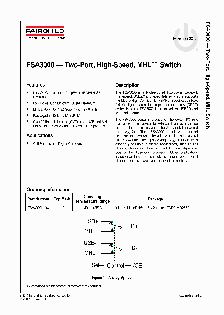 FSA3000L10X_4724468.PDF Datasheet