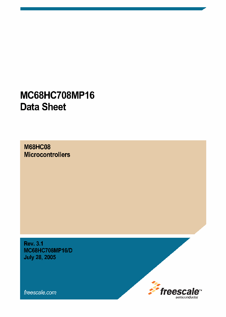 MC68HC708MP16_4731655.PDF Datasheet