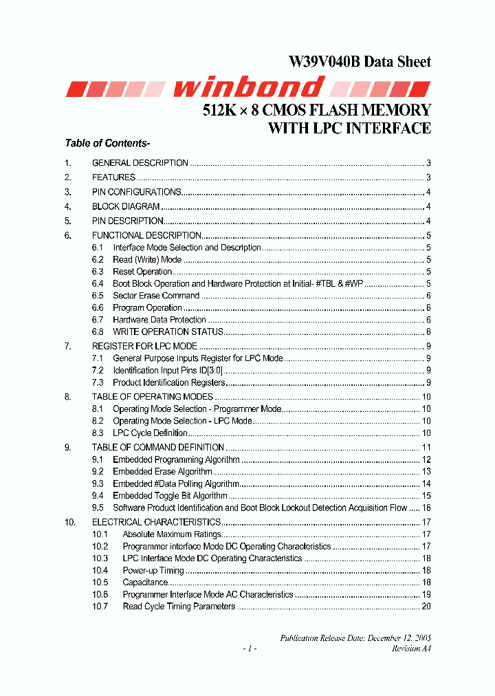 W39V040B07_4739241.PDF Datasheet