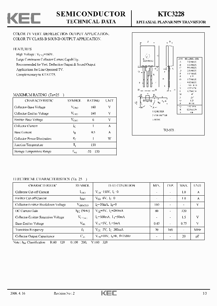 KTC322808_4740528.PDF Datasheet