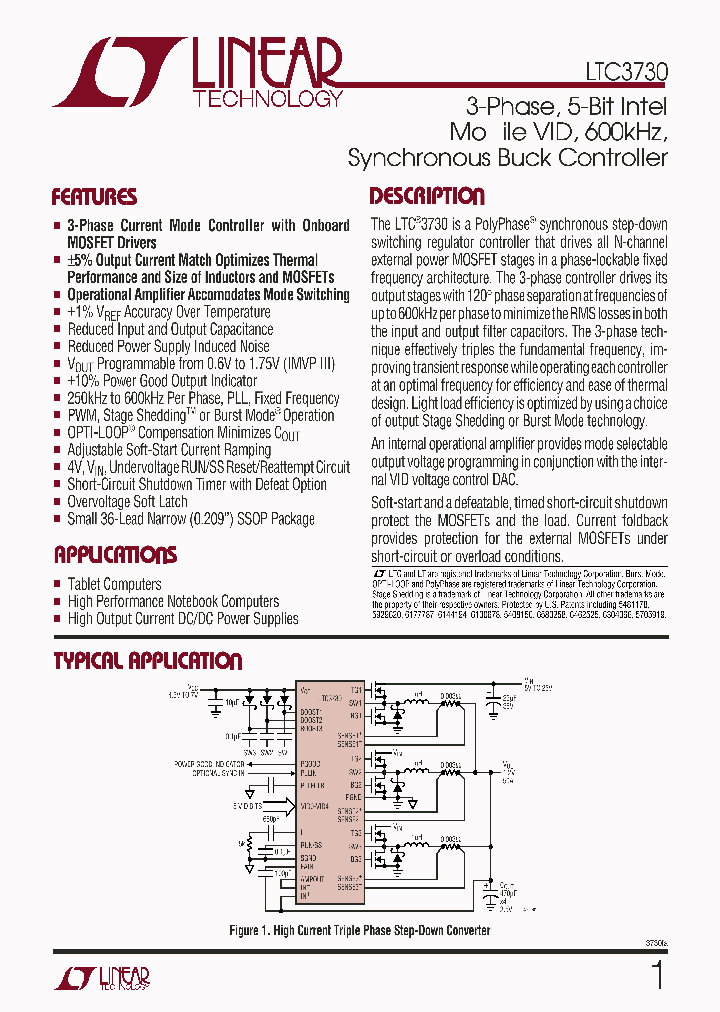 LTC3730CGPBF_4756946.PDF Datasheet