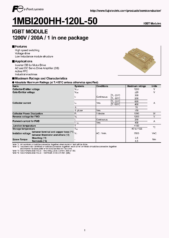 1MBI200HH-120L-50_4764290.PDF Datasheet