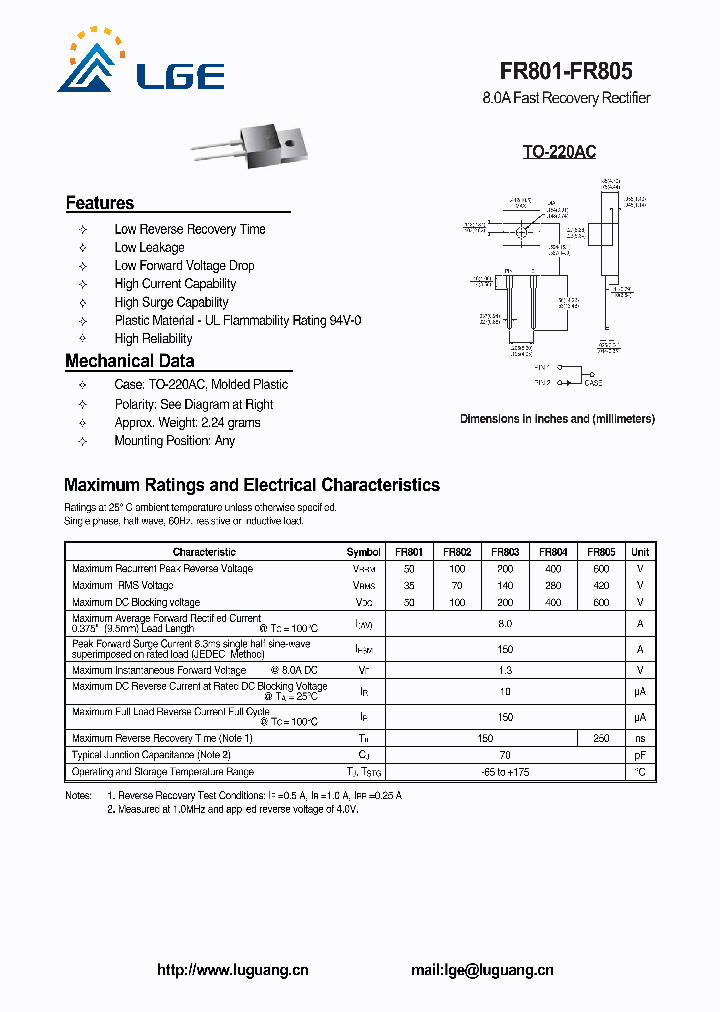 FR801_4772486.PDF Datasheet