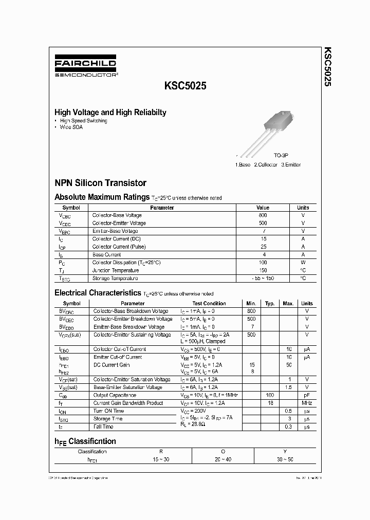 KSC5025YTU_4776118.PDF Datasheet