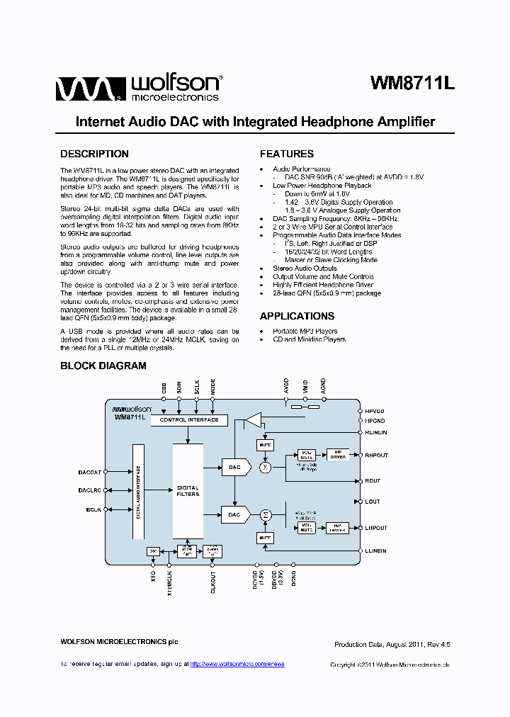 WM8711LGEFL_4780451.PDF Datasheet