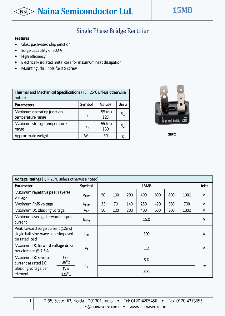 15MB_4791185.PDF Datasheet