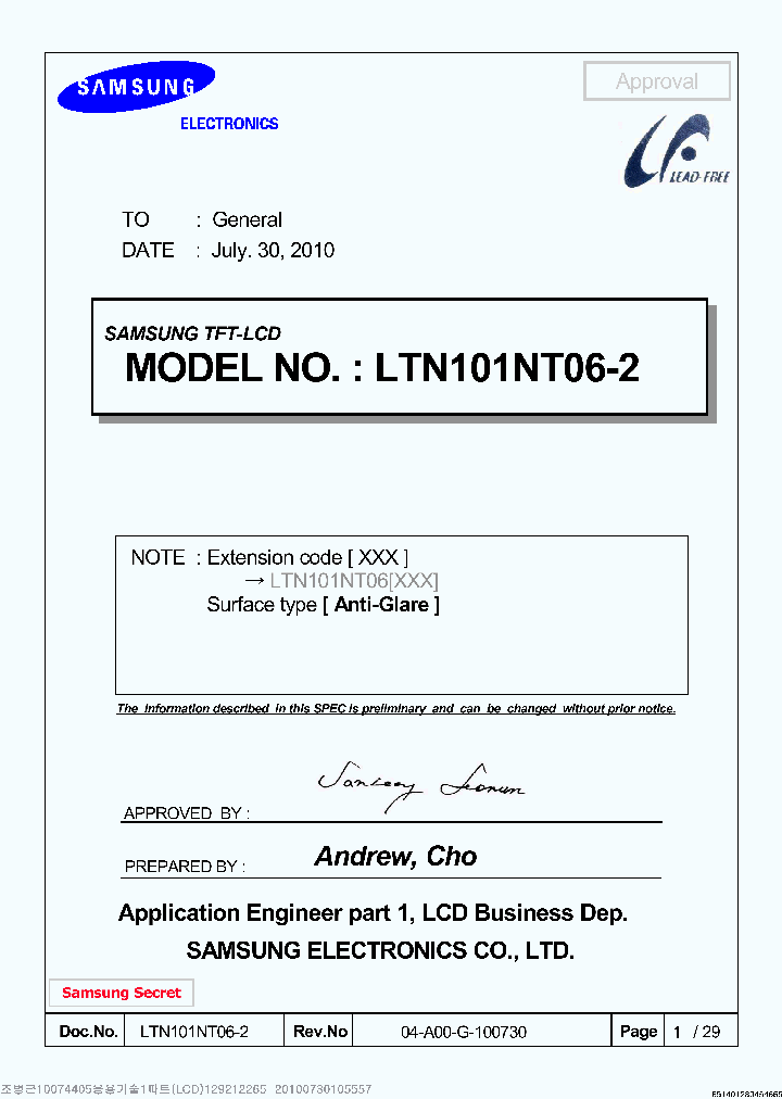 LTN101NT06-2_4811357.PDF Datasheet
