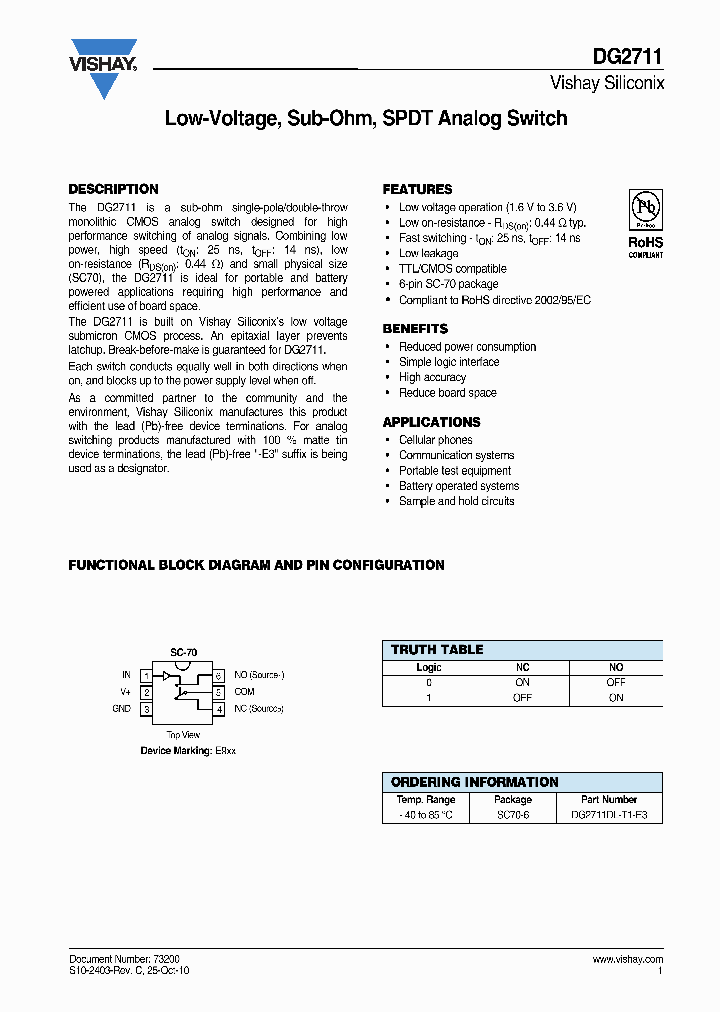 DG271110_4816100.PDF Datasheet