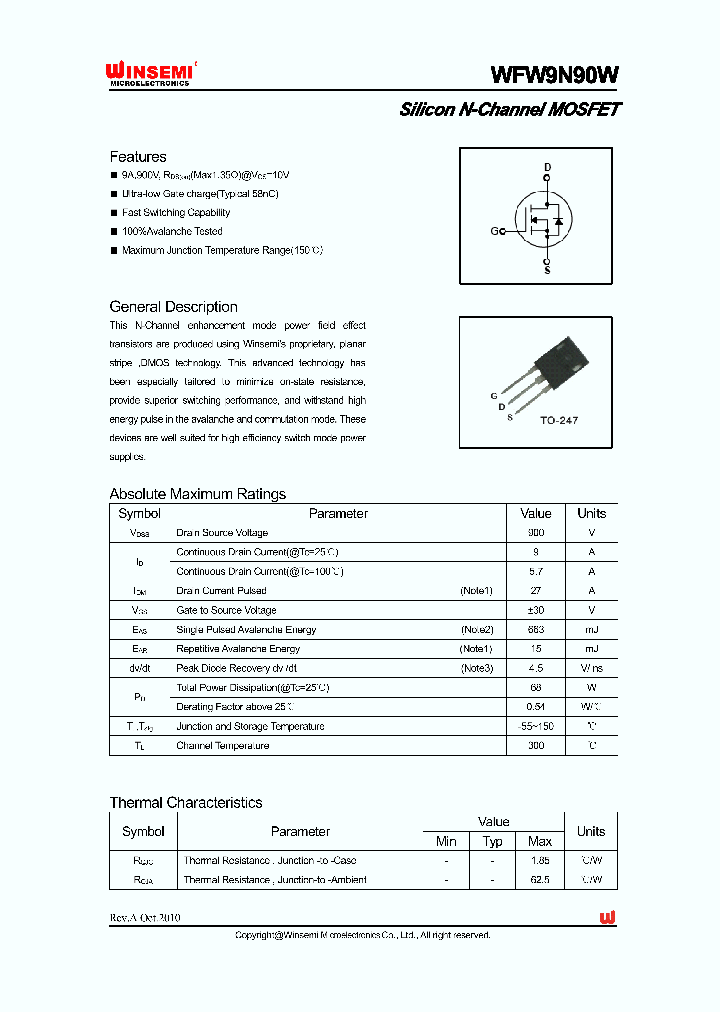 WFW9N90W_4817209.PDF Datasheet