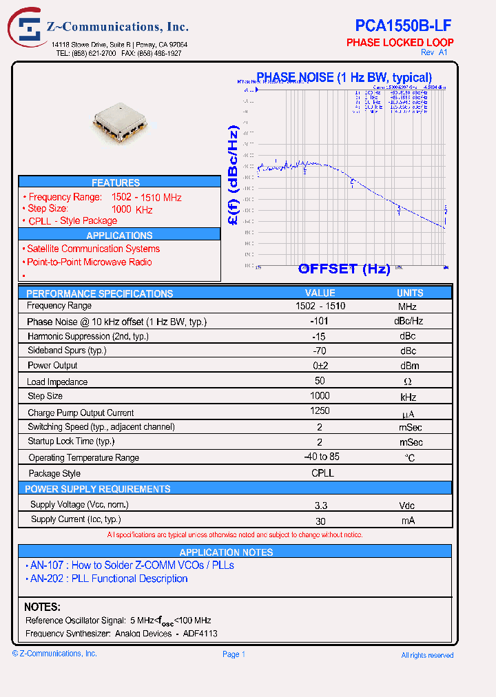 PCA1550B-LF_4818842.PDF Datasheet