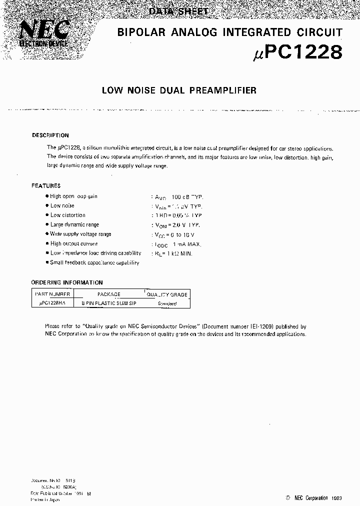 C1228HA_4822160.PDF Datasheet