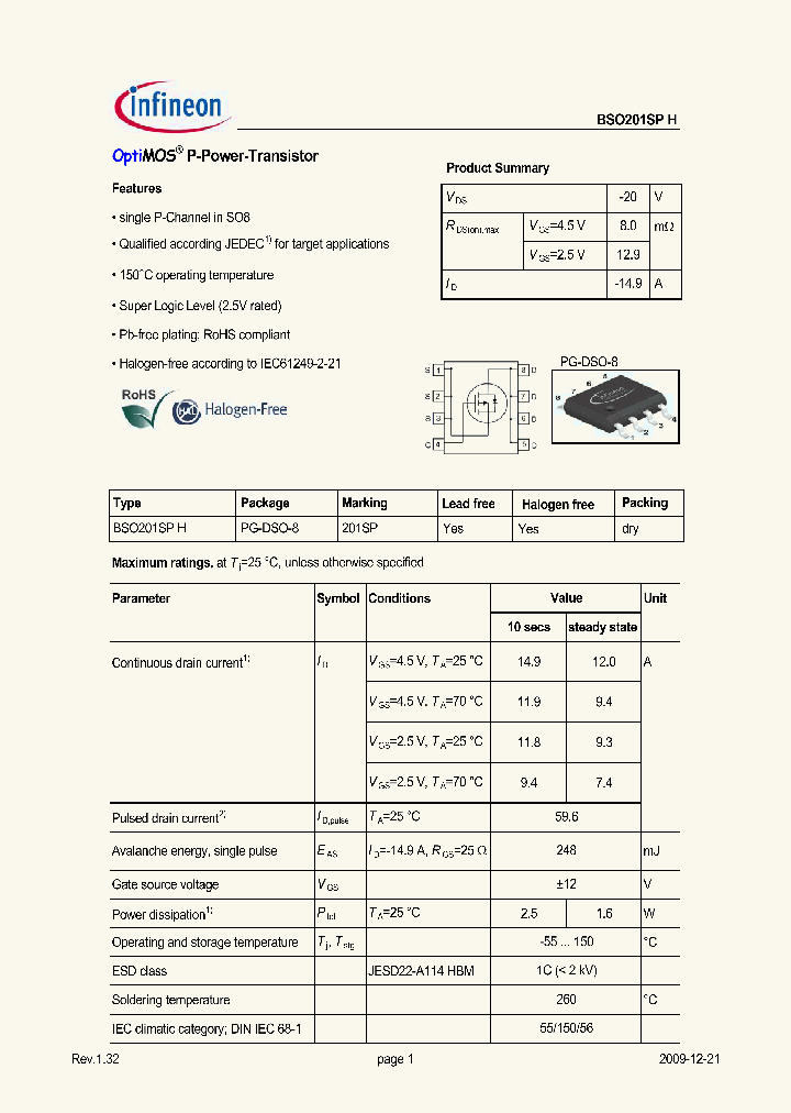 BSO201SPH_4835283.PDF Datasheet