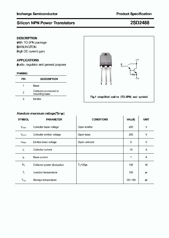 2SD2488_4838527.PDF Datasheet