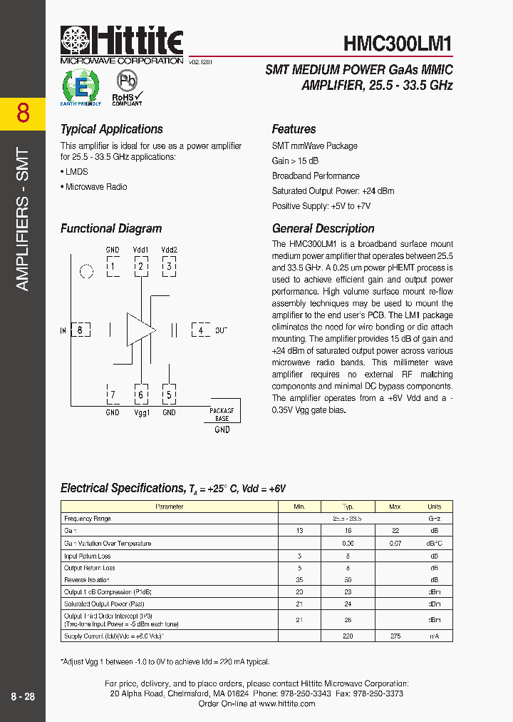 HMC300LM105_4844324.PDF Datasheet