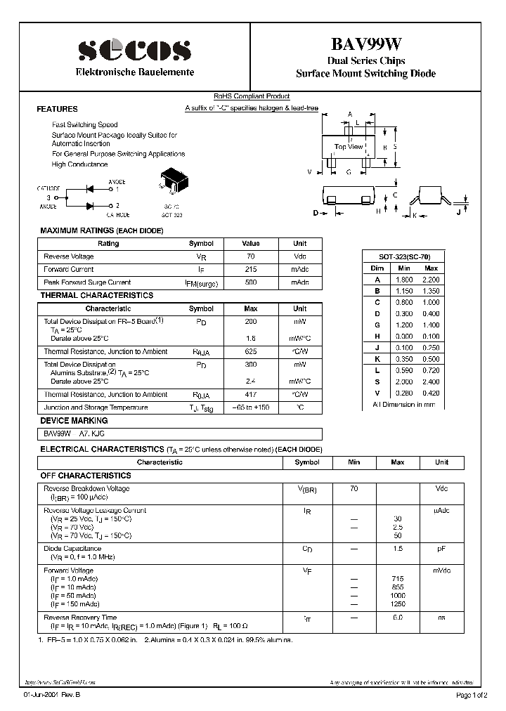 BAV99W_4845067.PDF Datasheet