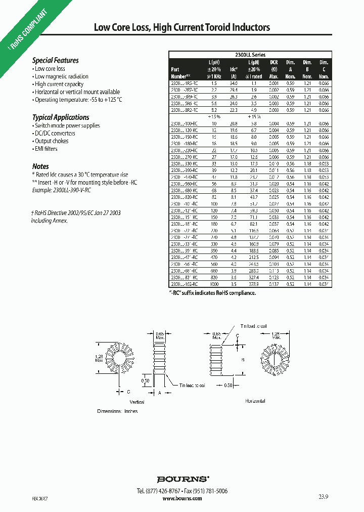 2300LL-330-H-RC_4863850.PDF Datasheet